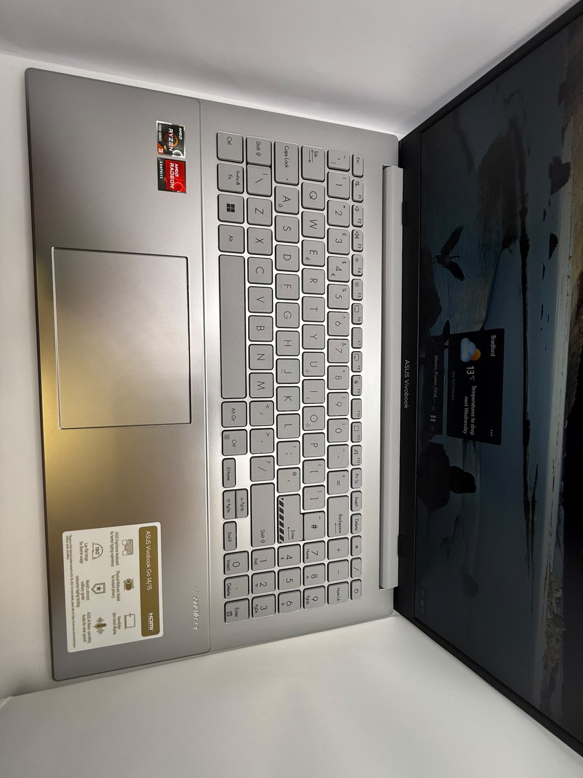 Asus Vivobook Go 15, Silver Grade A