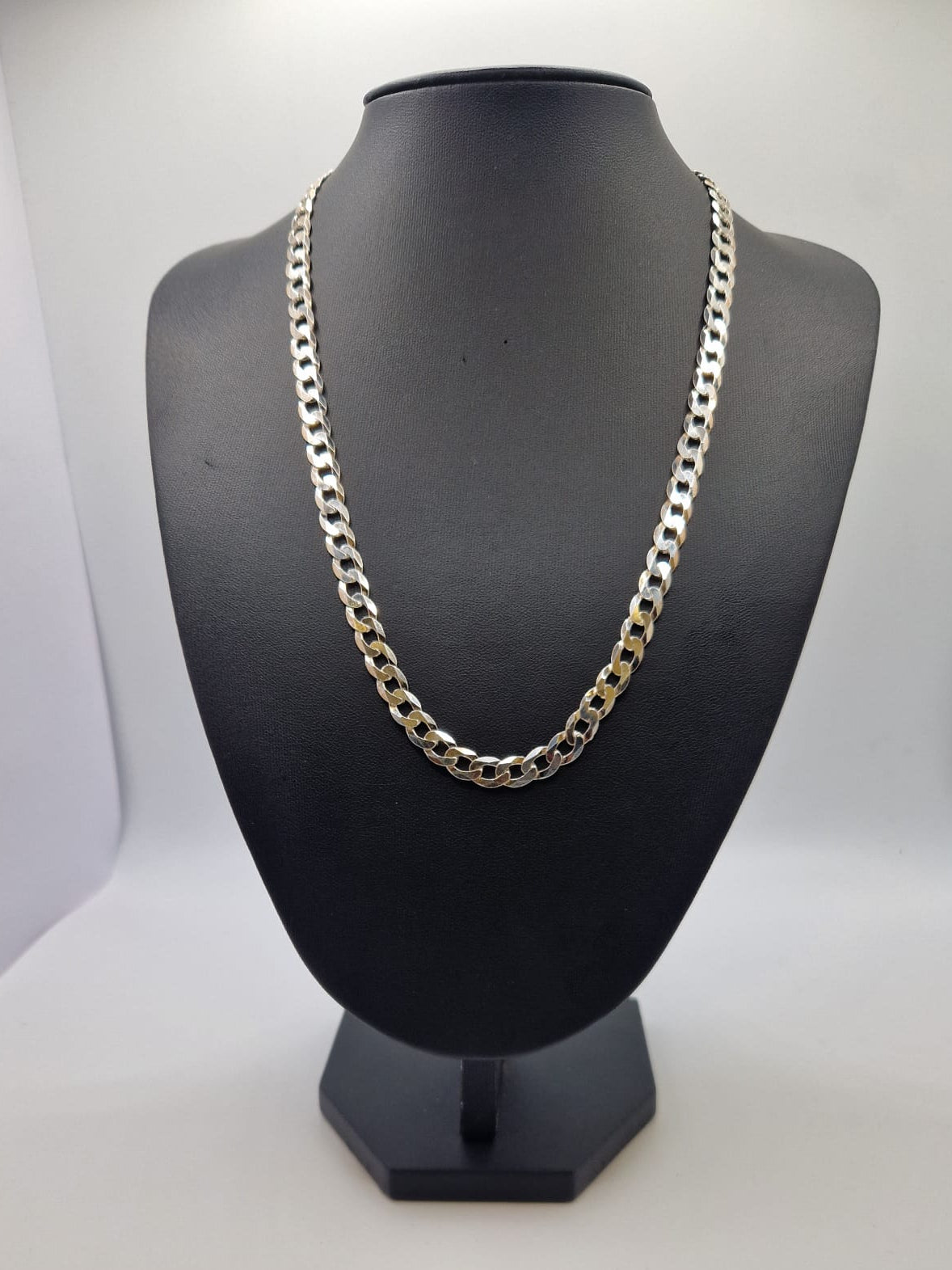 925, 30.44g Silver curb chain