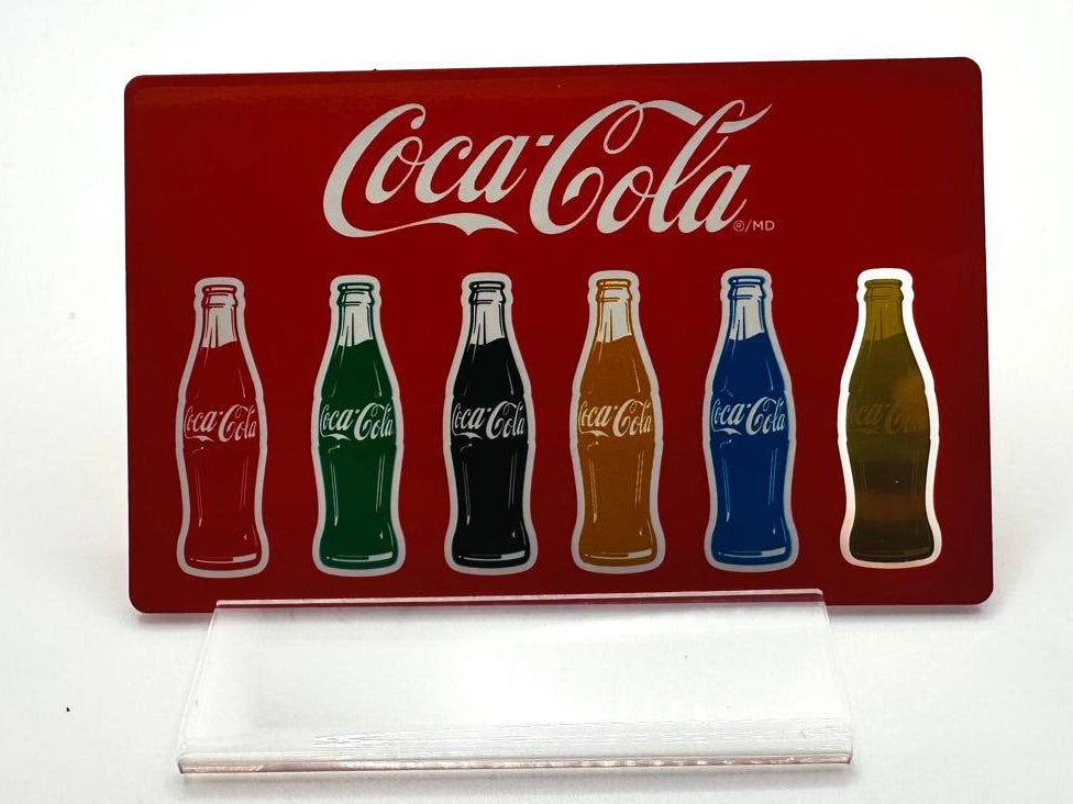 Coca Cola Gold Bottle 1/1000 oz with Certificate Card