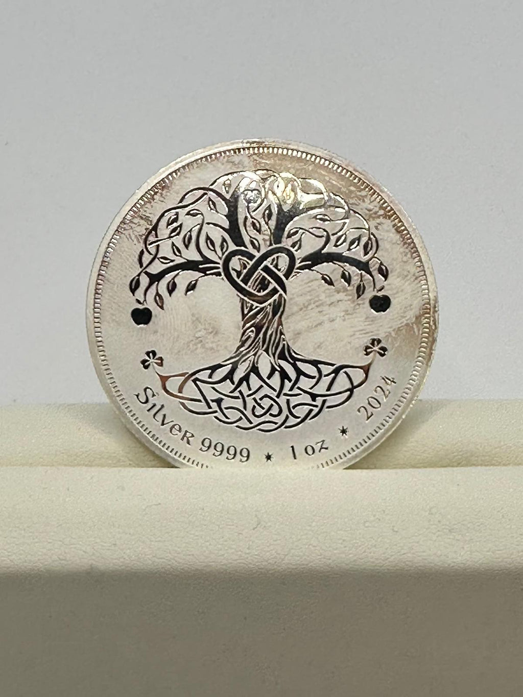 2024 Eire Tree Of Life 1oz Silver Bullion Coin