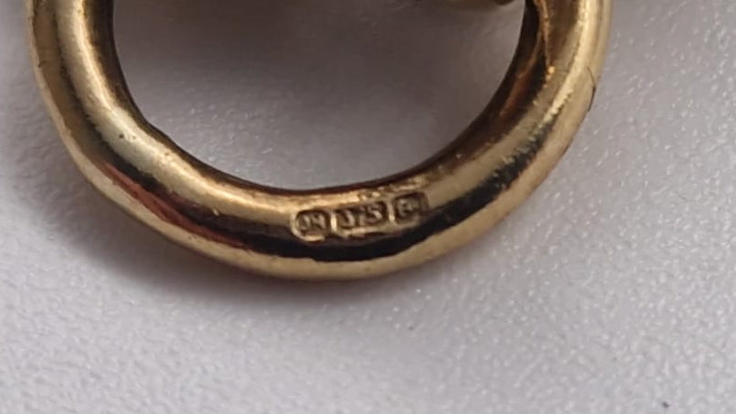 9ct Gold Belcher Bracelet 9" 36.92g