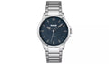 Hugo Boss Men's Blue Dial Watch Silver, Grade B