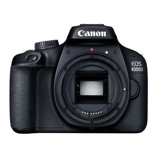 Canon EOS 4000D DSLR Camera With 28-80mm Lens Black, Grade B