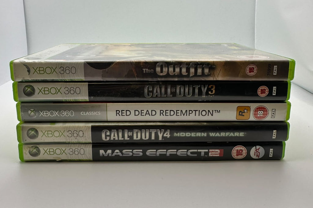 Xbox 360 x5 Game Bundle
