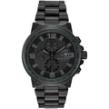 Citizen Eco Drive Nighthawk Chronograph Watch Black, Grade B