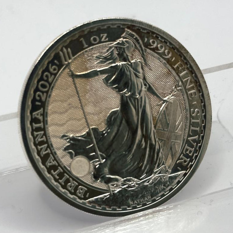 2025 Great Britain 1 oz Britannia Silver Bullion Coin