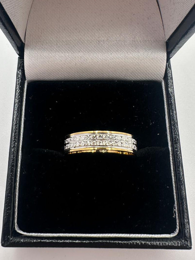 9ct, Gold, Ring, 2.36g, Size O