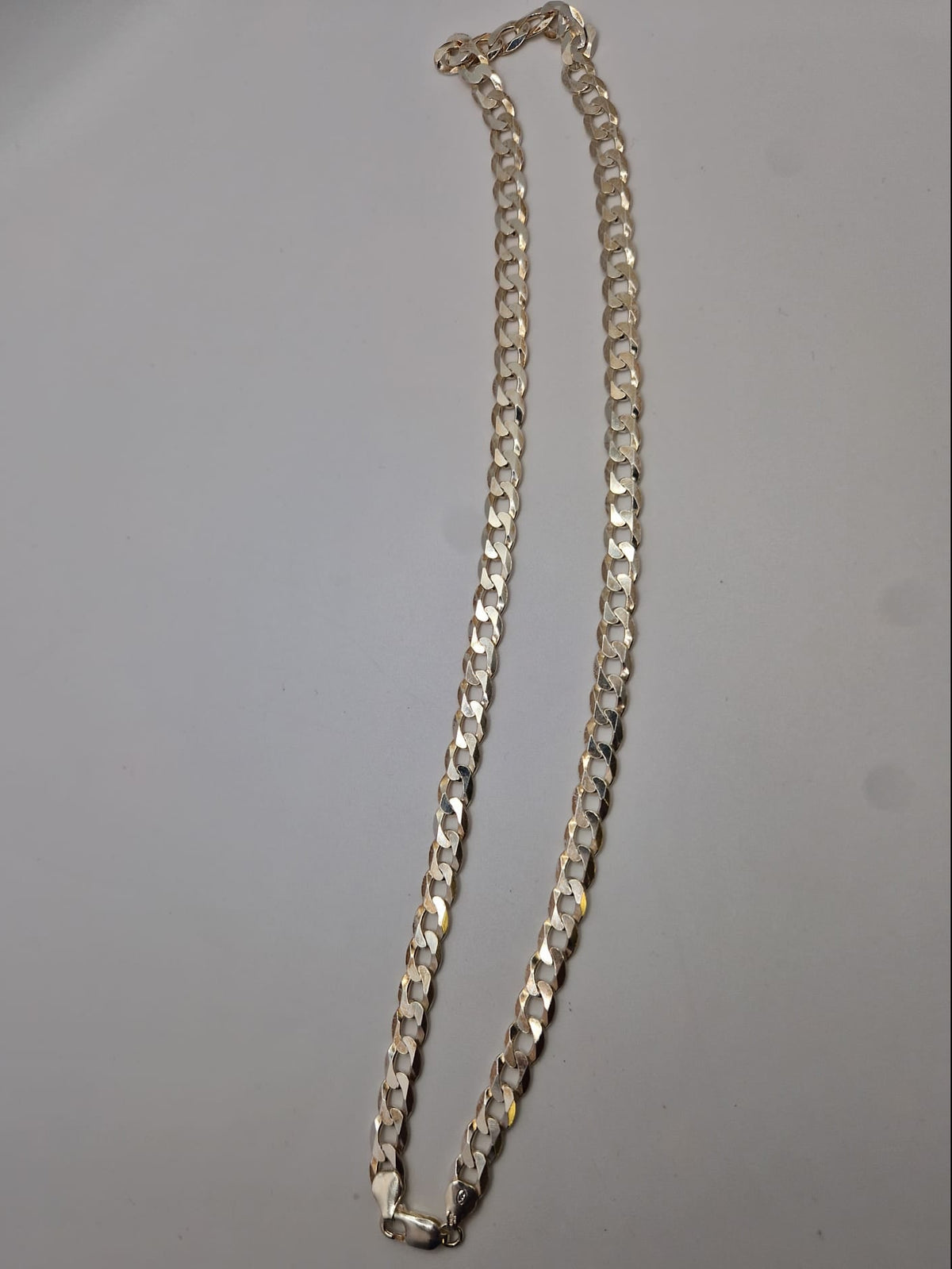925, 30.44g Silver curb chain