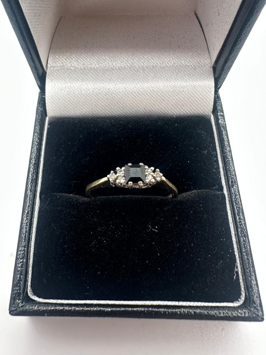 9ct, Gold Ring, 1.6g, Size L