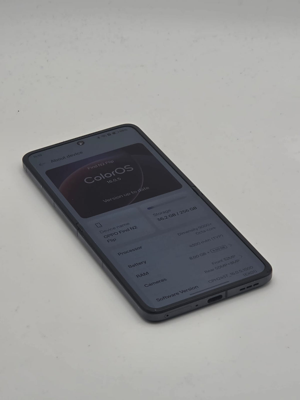 Oppo Find N2 Flip 256GB, Black, Grade B