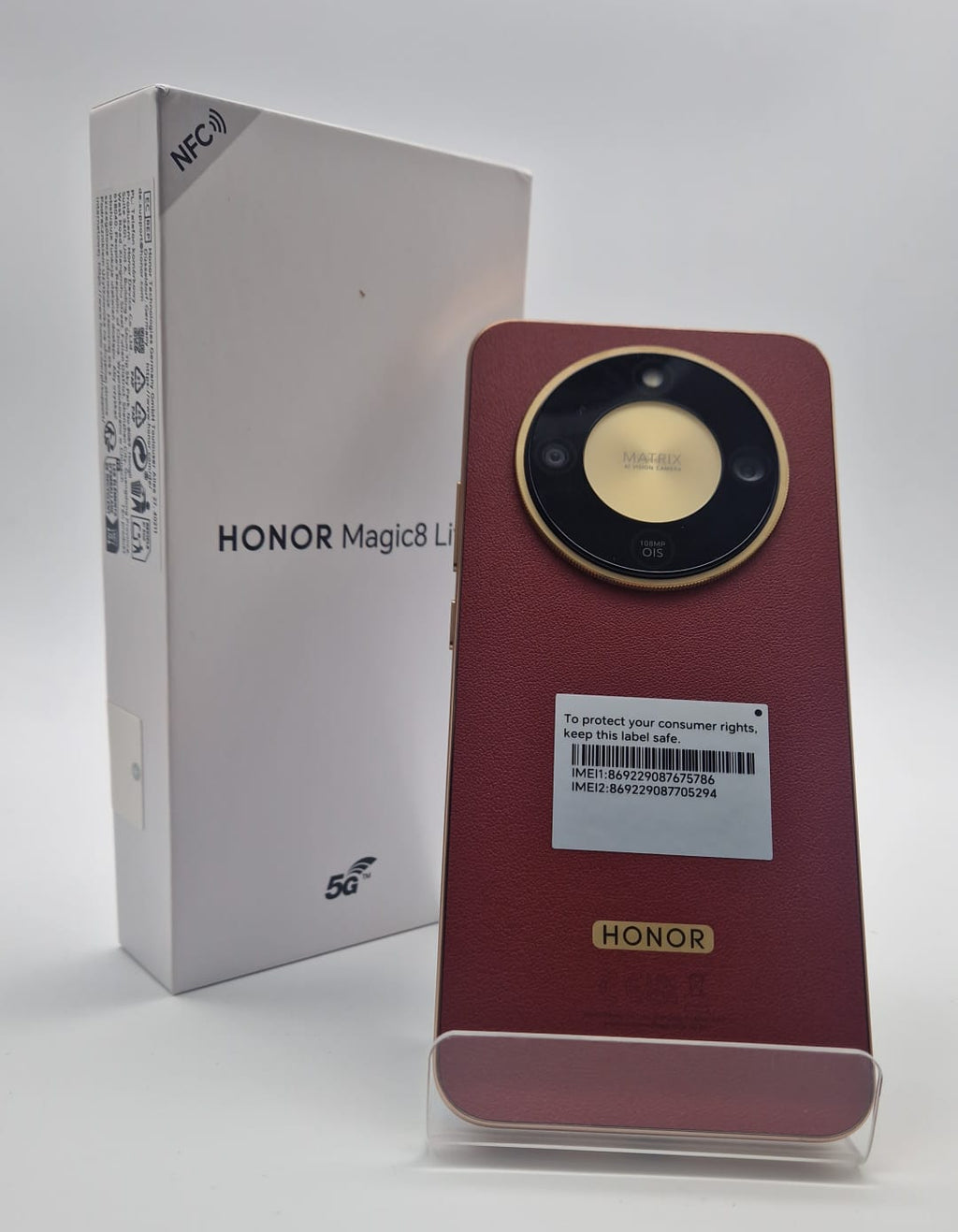 Honor Magic 8 Lite Reddish Brown 512gb, Grade A