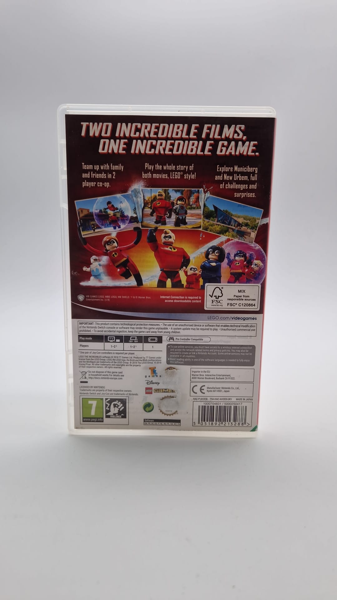 Lego The Incredibles (Nintendo Switch), Grade A
