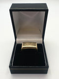 18ct, Gold Signet Ring, Size S 1/2, 13.66g