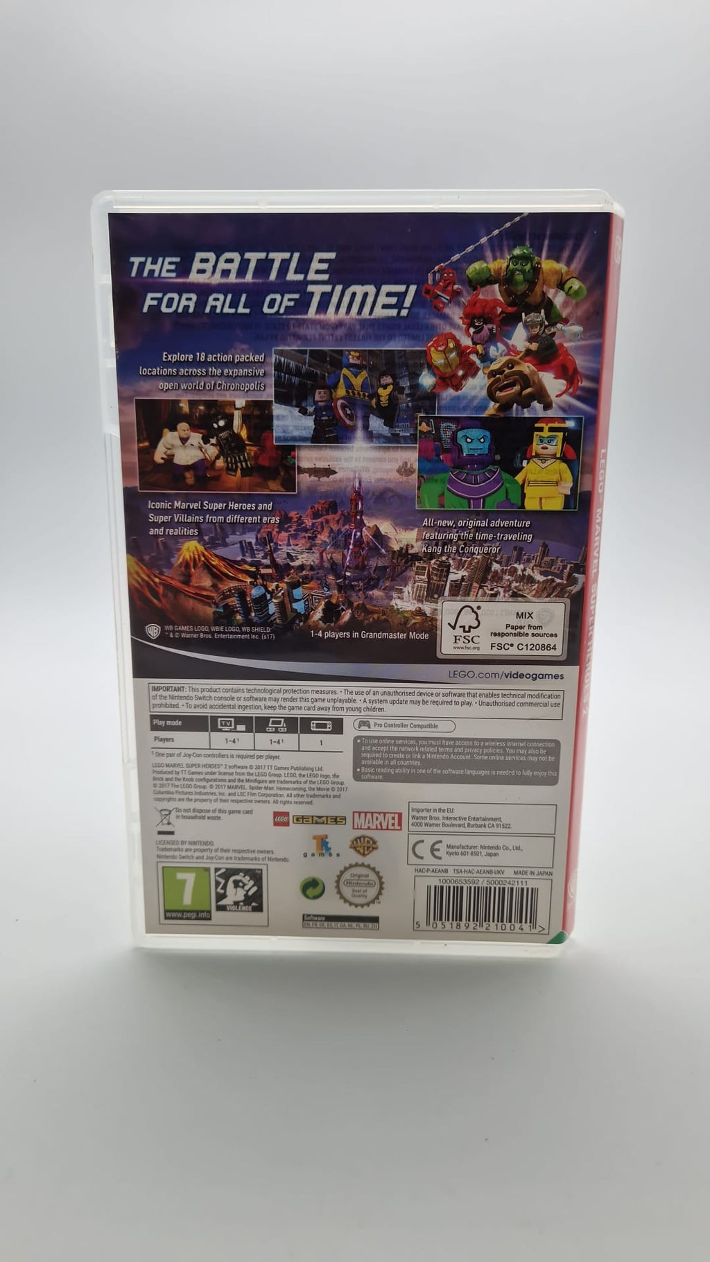 Lego Marvel Superheroes 2 (Nintendo Switch), Grade A