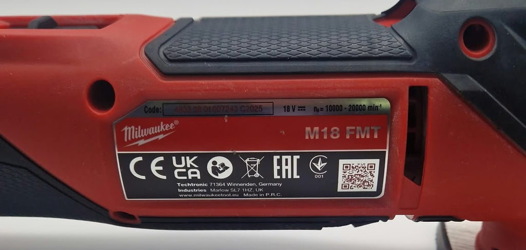 Milwaukee M18 FMT Cordless Multi-Tool Body Only, Grade A