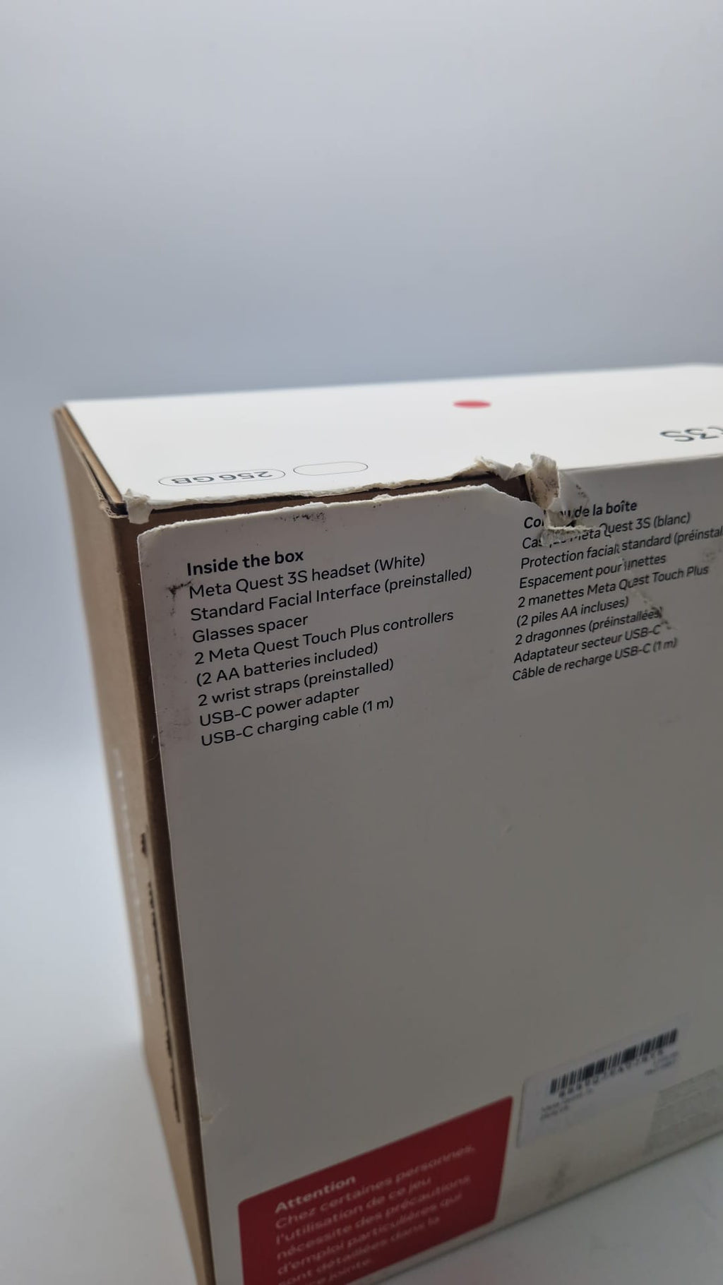 Meta Quest 3s 256gb White, Grade B