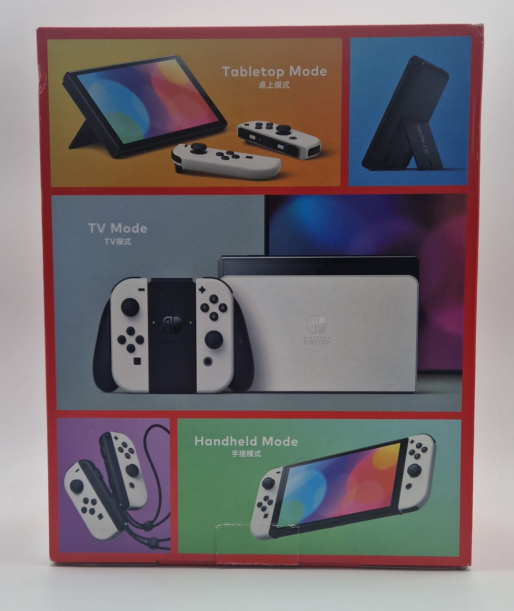 Nintendo Switch Oled White, Grade A