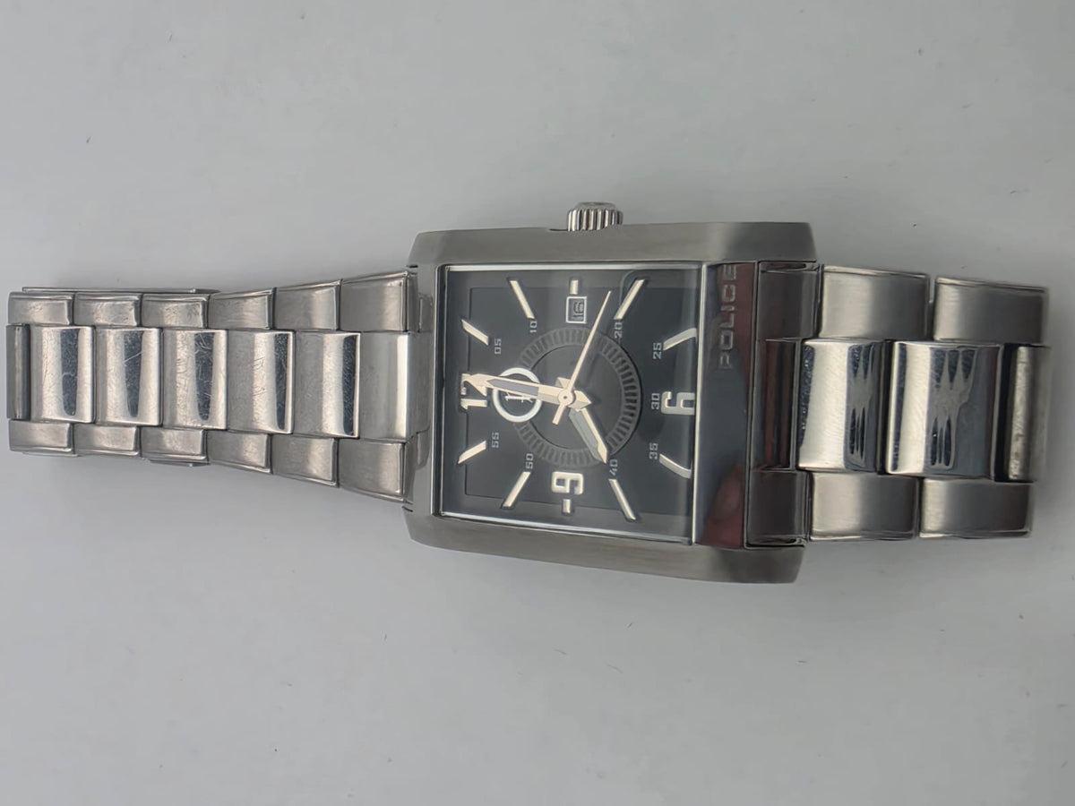 Police Freedom 12549MS Watch, Silver, Grade B
