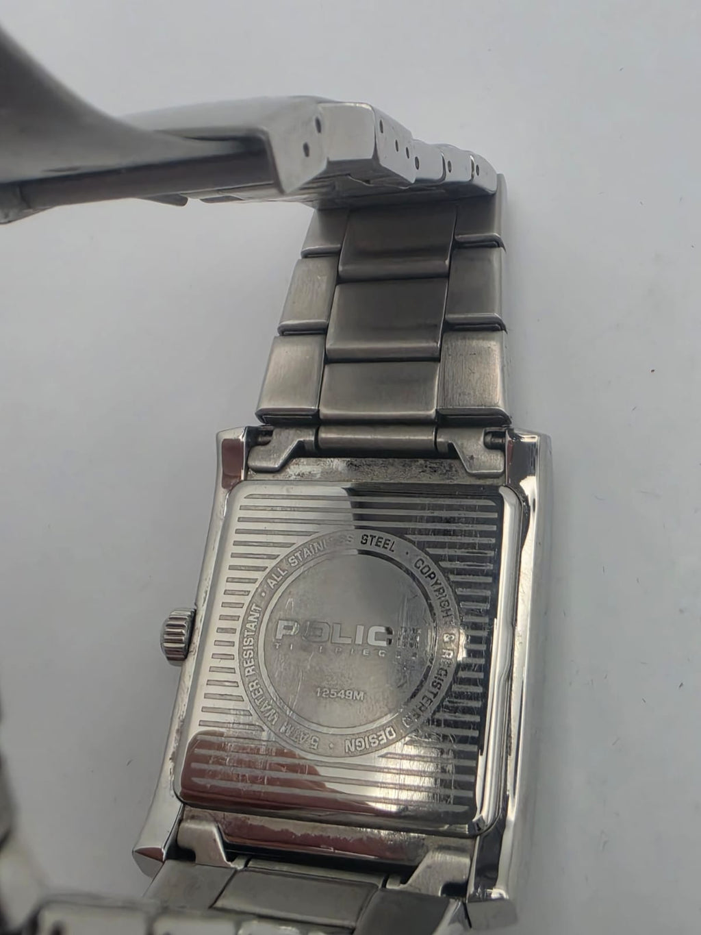 Police Freedom 12549MS Watch, Silver, Grade B