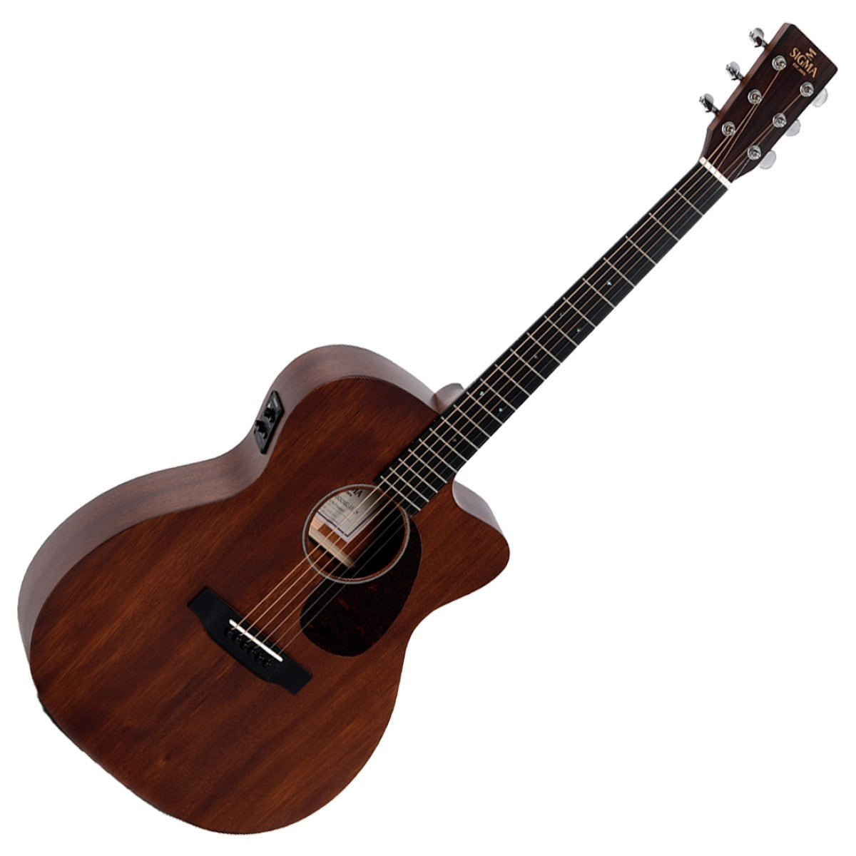 Sigma 000M-15E Electro Acoustic Guitar Brown, Grade B