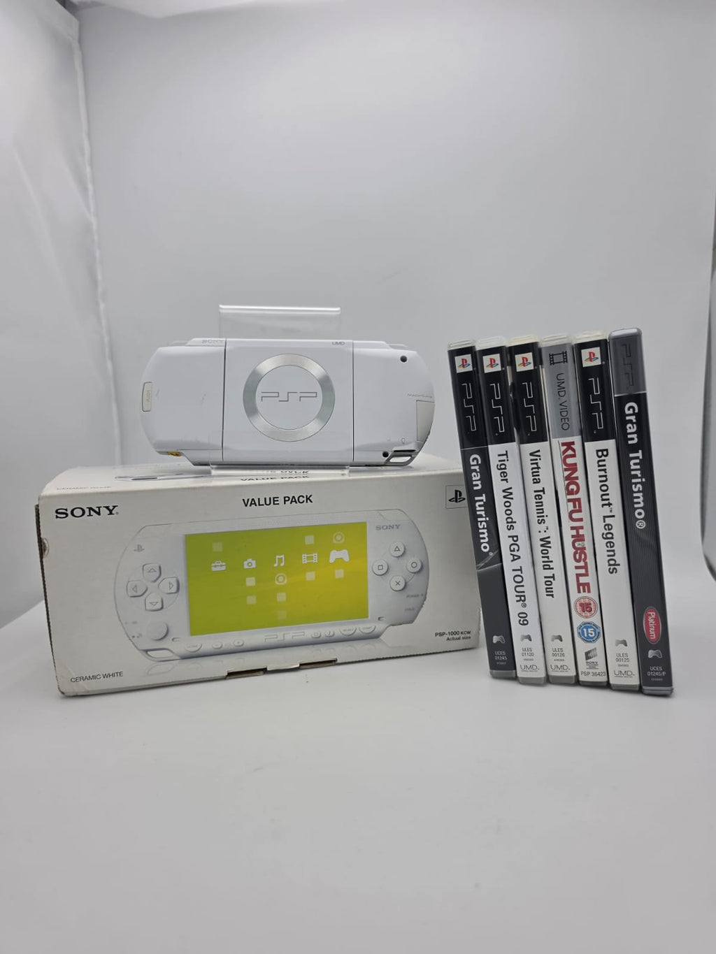 Sony Playstation PSP 3000 Console, White, Grade B