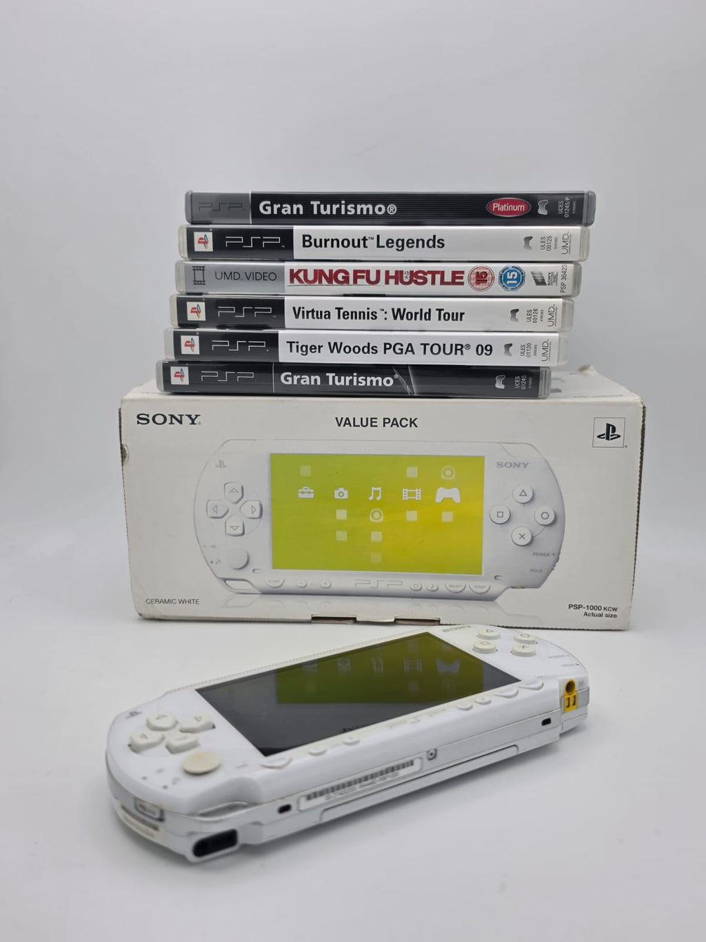 Sony Playstation PSP 3000 Console, White, Grade B