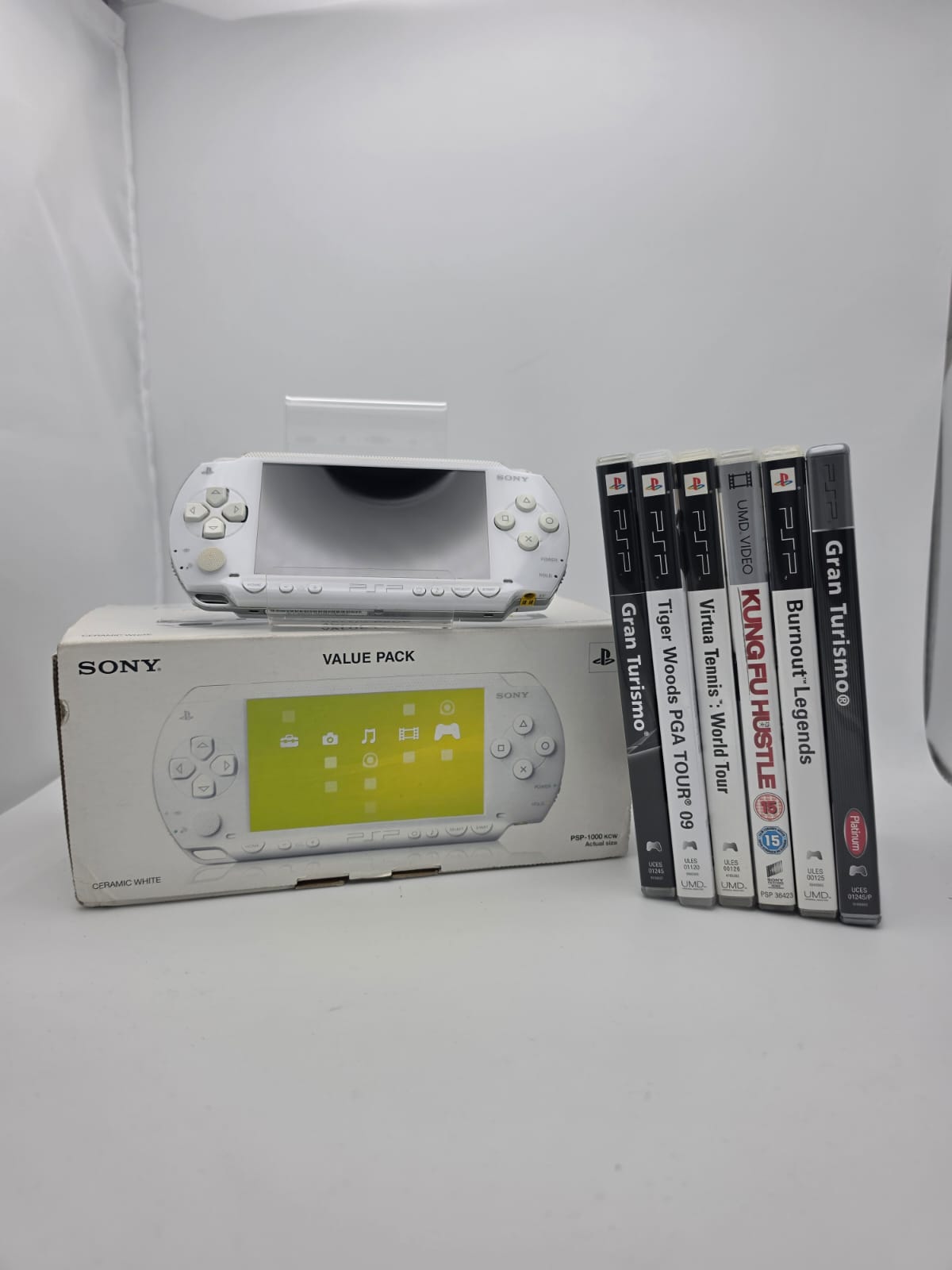 Sony Playstation PSP 3000 Console, White, Grade B
