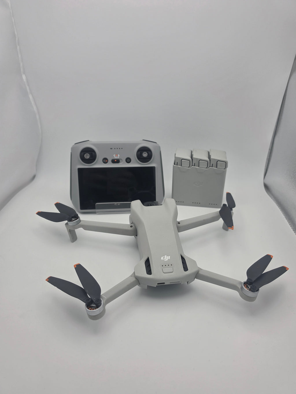 DJI Mini 3 Fly More Combo Drone, Grey, Grade B