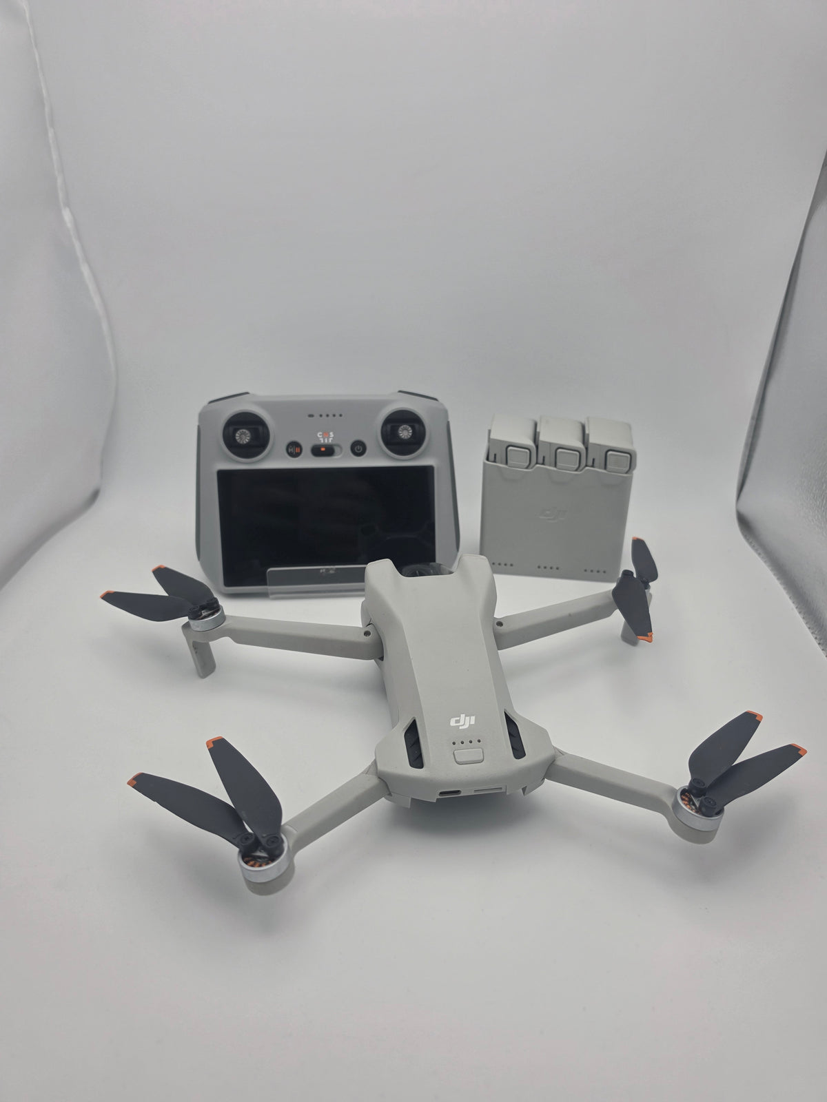 DJI Mini 3 Fly More Combo Drone, Grey, Grade B