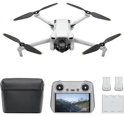DJI Mini 3 Fly More Combo Drone, Grey, Grade B