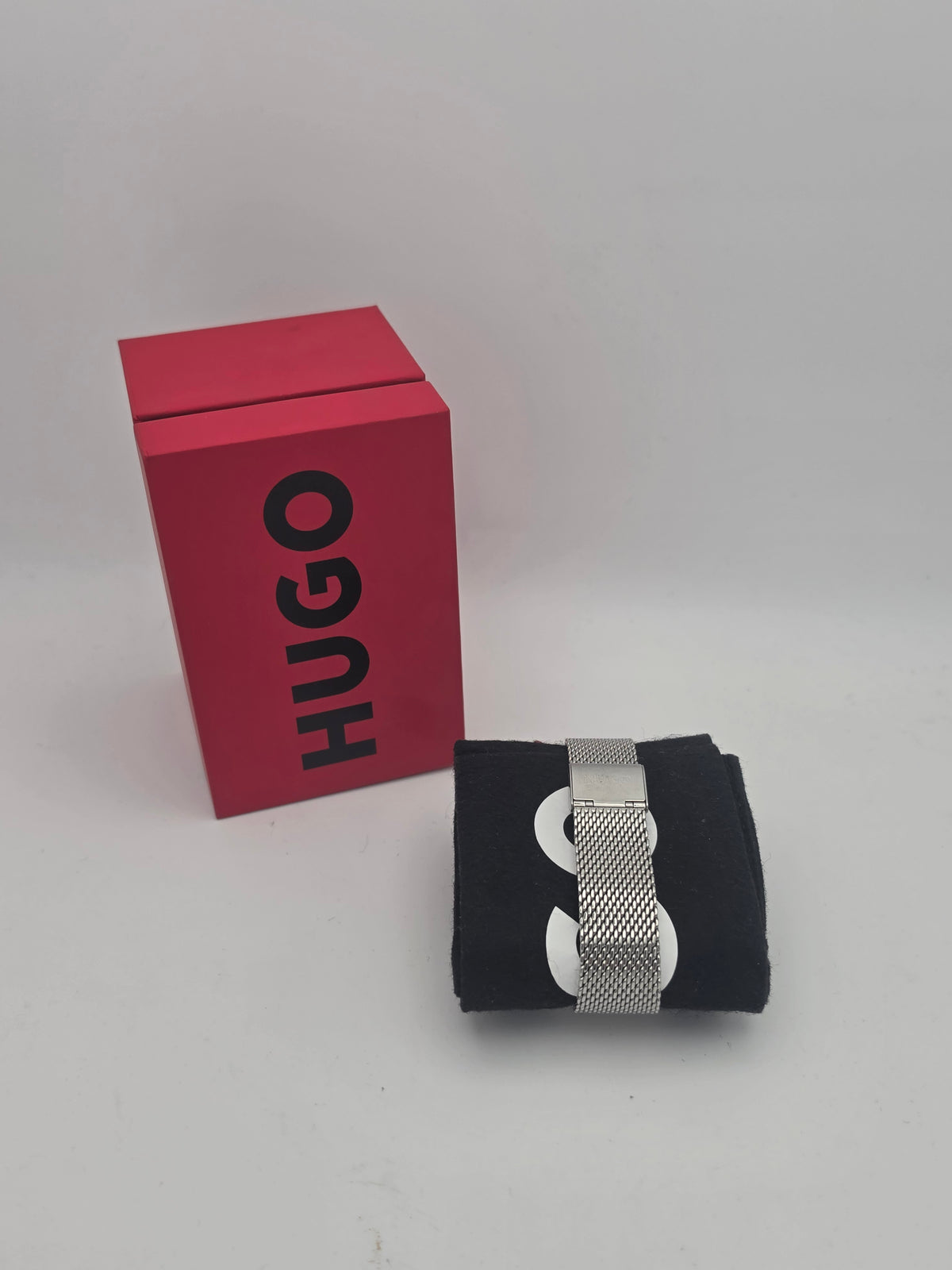 Hugo Boss #SMASH Model 1530135 Mens Watch, Silver, Grade B