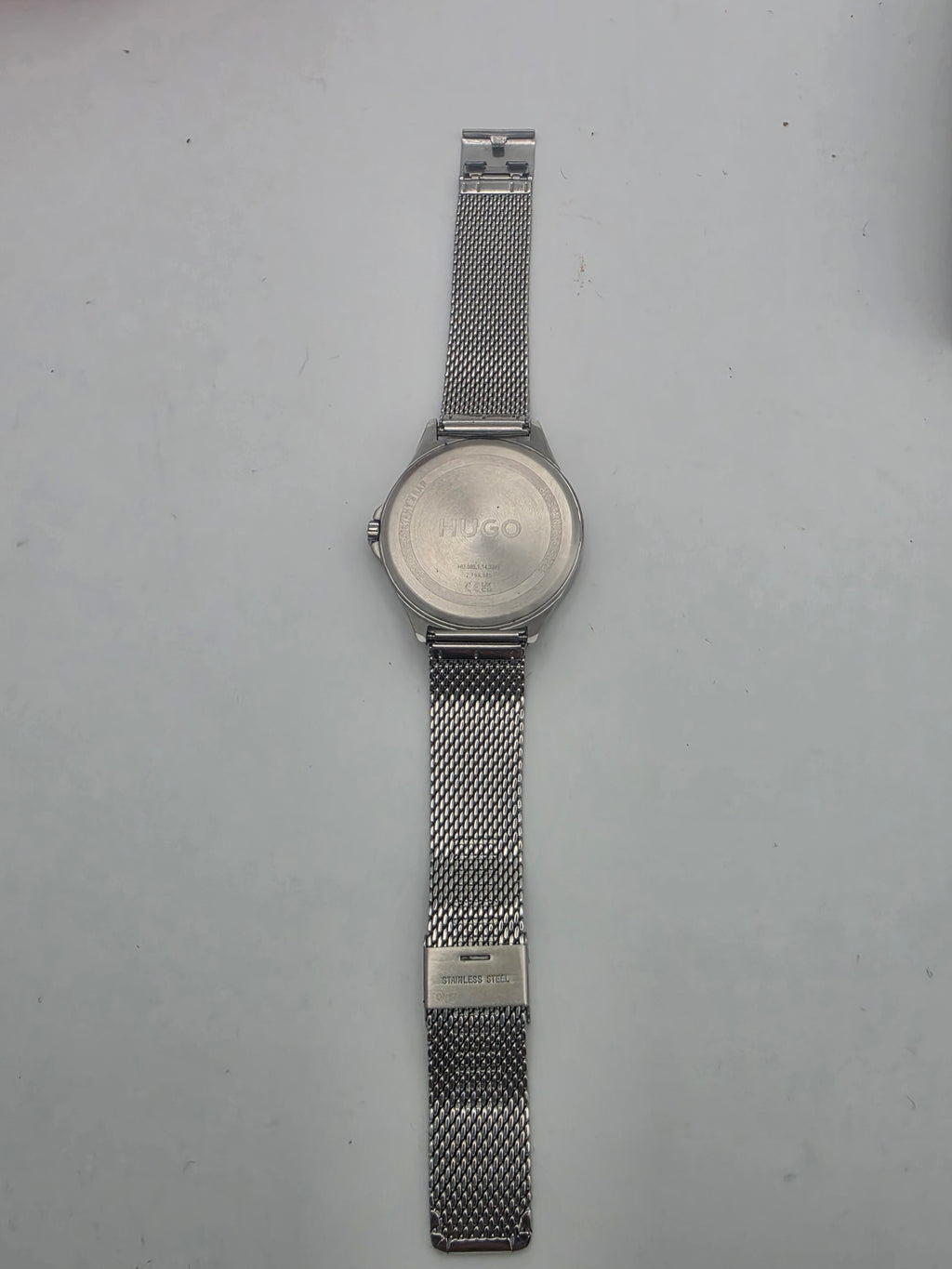 Hugo Boss #SMASH Model 1530135 Mens Watch, Silver, Grade B