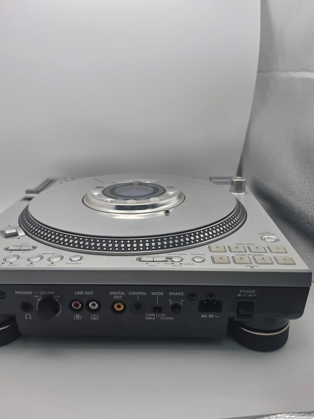 Technics SL-DZ1200 Digital Turntable, Silver, Grade C