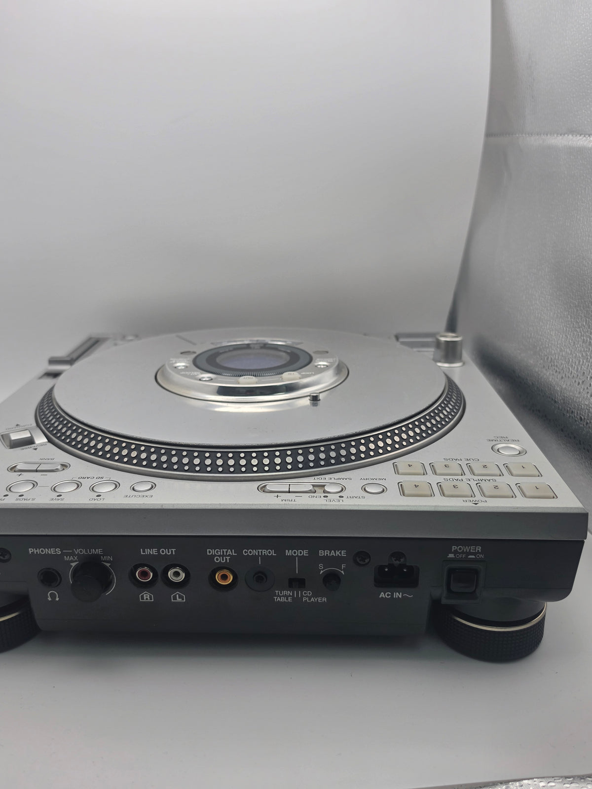 Technics SL-DZ1200 Digital Turntable, Silver, Grade C