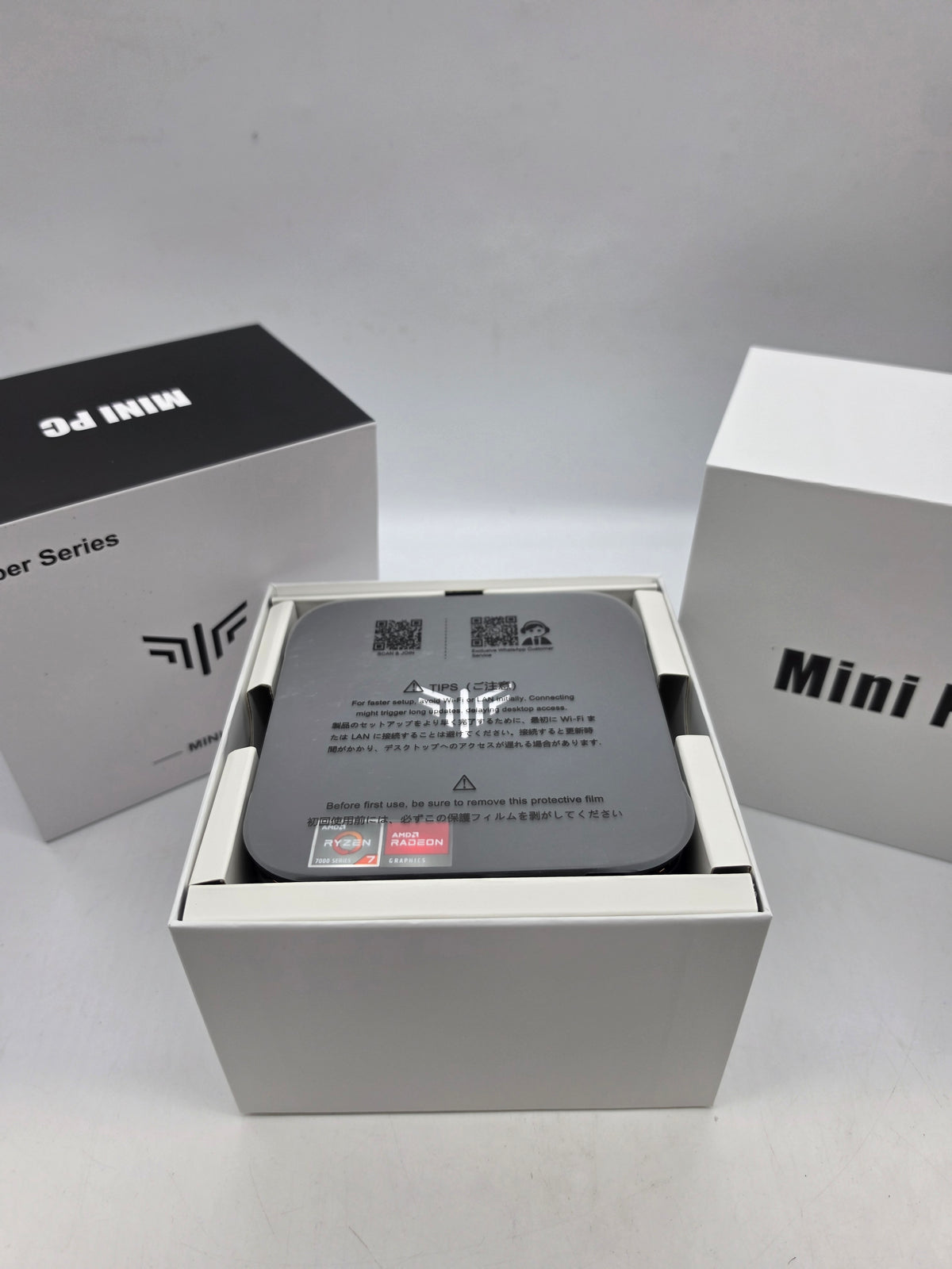 NiPoGi Hyper Series Mini PC Black, Grade A