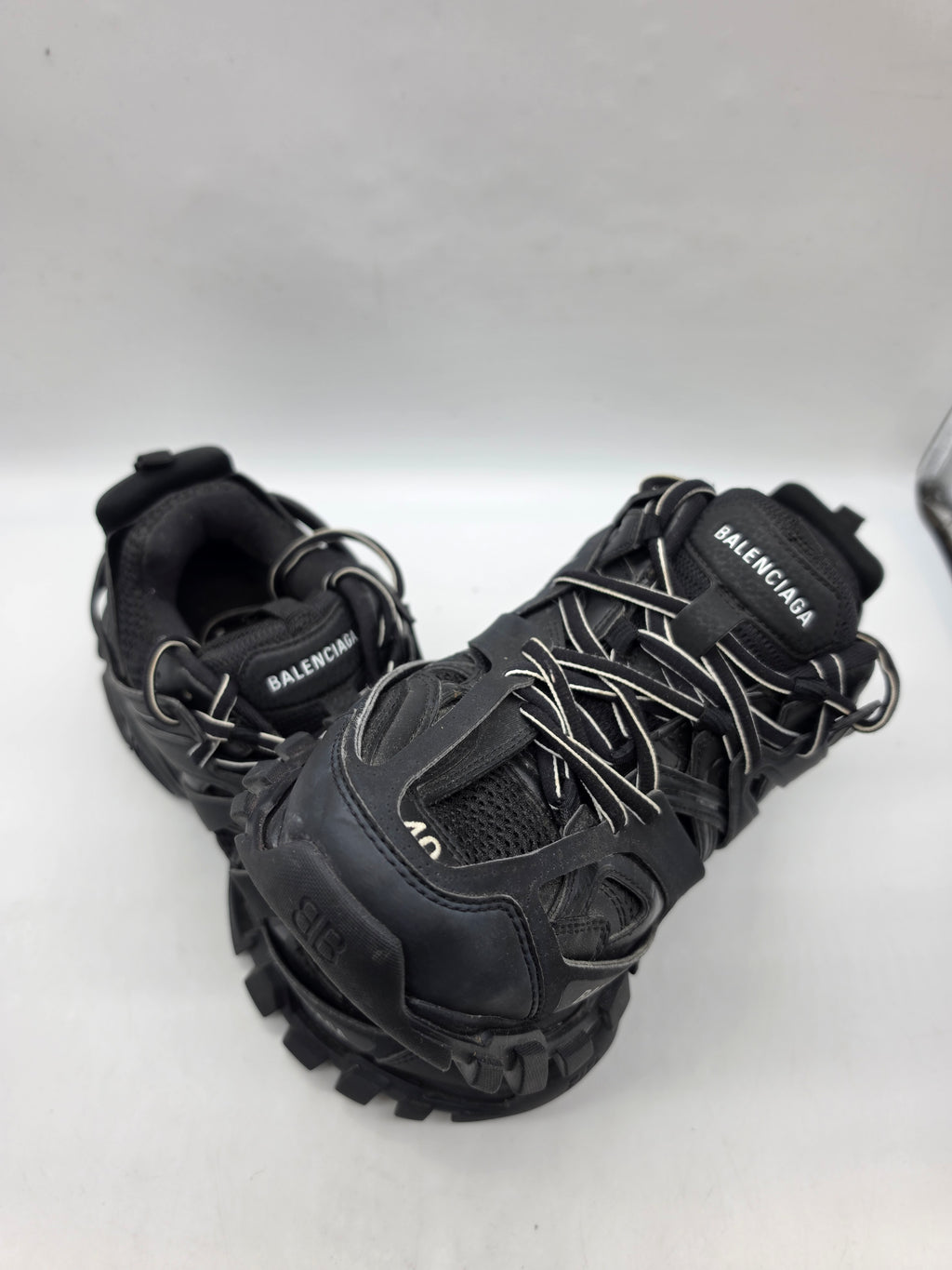 Balenciaga Track Trainers UK 7 Black, Grade B