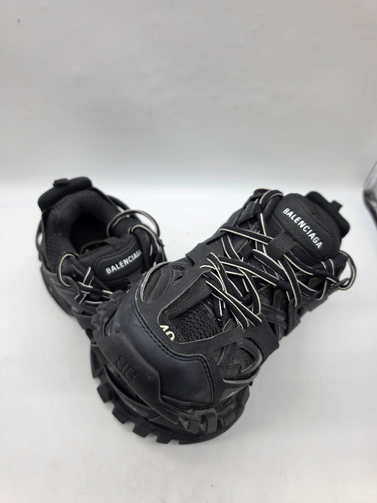 Balenciaga Track Trainers UK 7 Black, Grade B