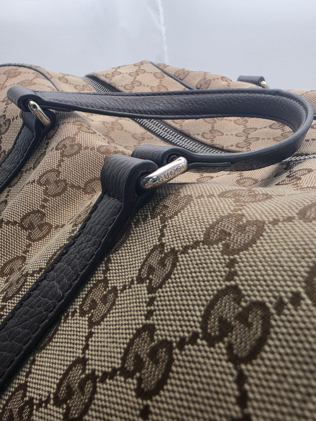 Gucci Duffle Weekender Bag, Grade B