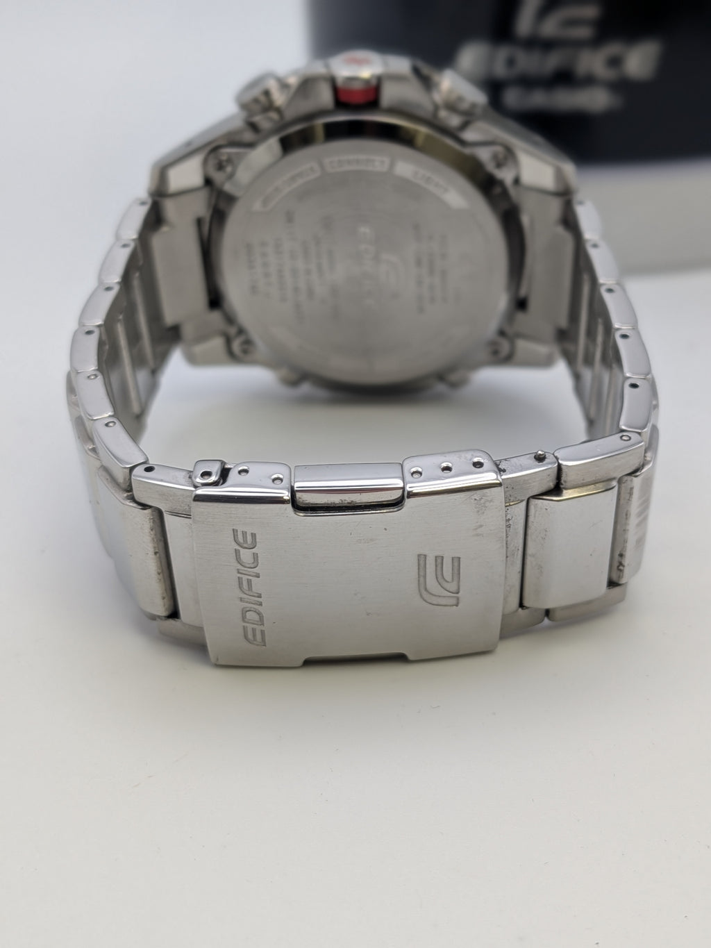 Casio Ediface Bluetooth and Solar ECB-500D-1AER Mens Watch Grade B