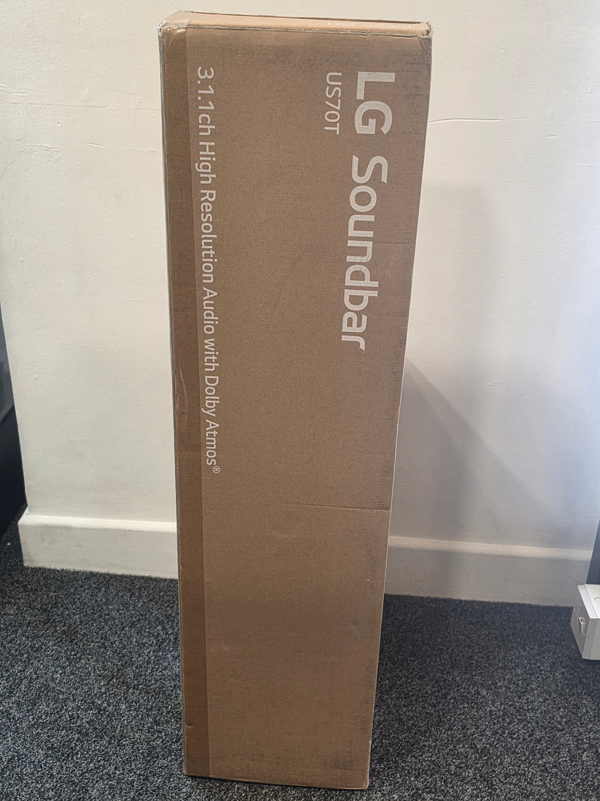 LG Soundbar and Subwoofer Set US70T, Black, Grade A