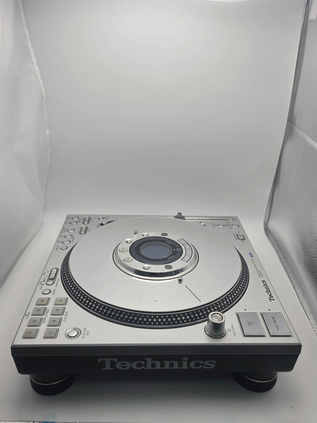 Technics SL-DZ1200 Digital Turntable, Silver, Grade C