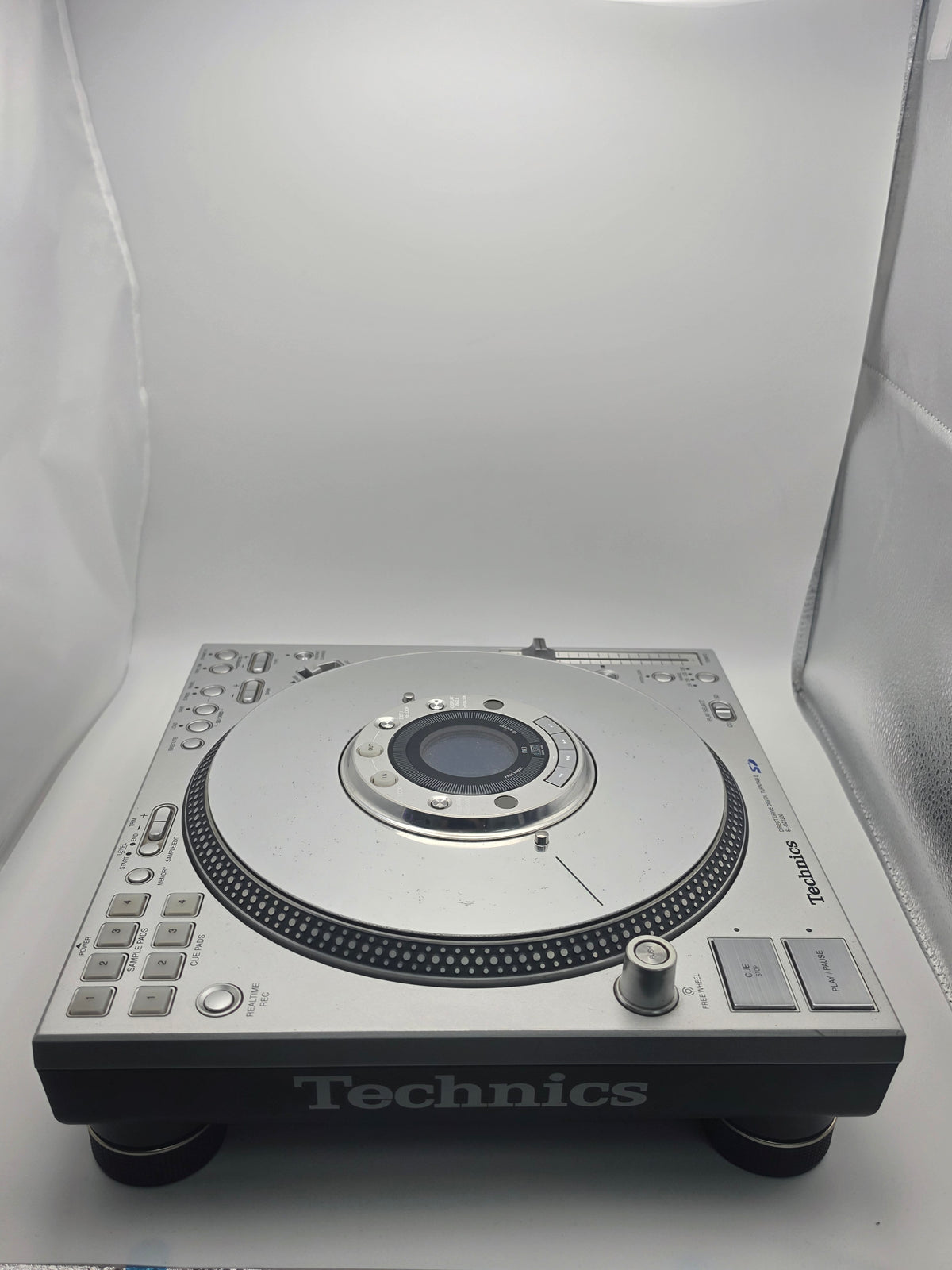 Technics SL-DZ1200 Digital Turntable, Silver, Grade C