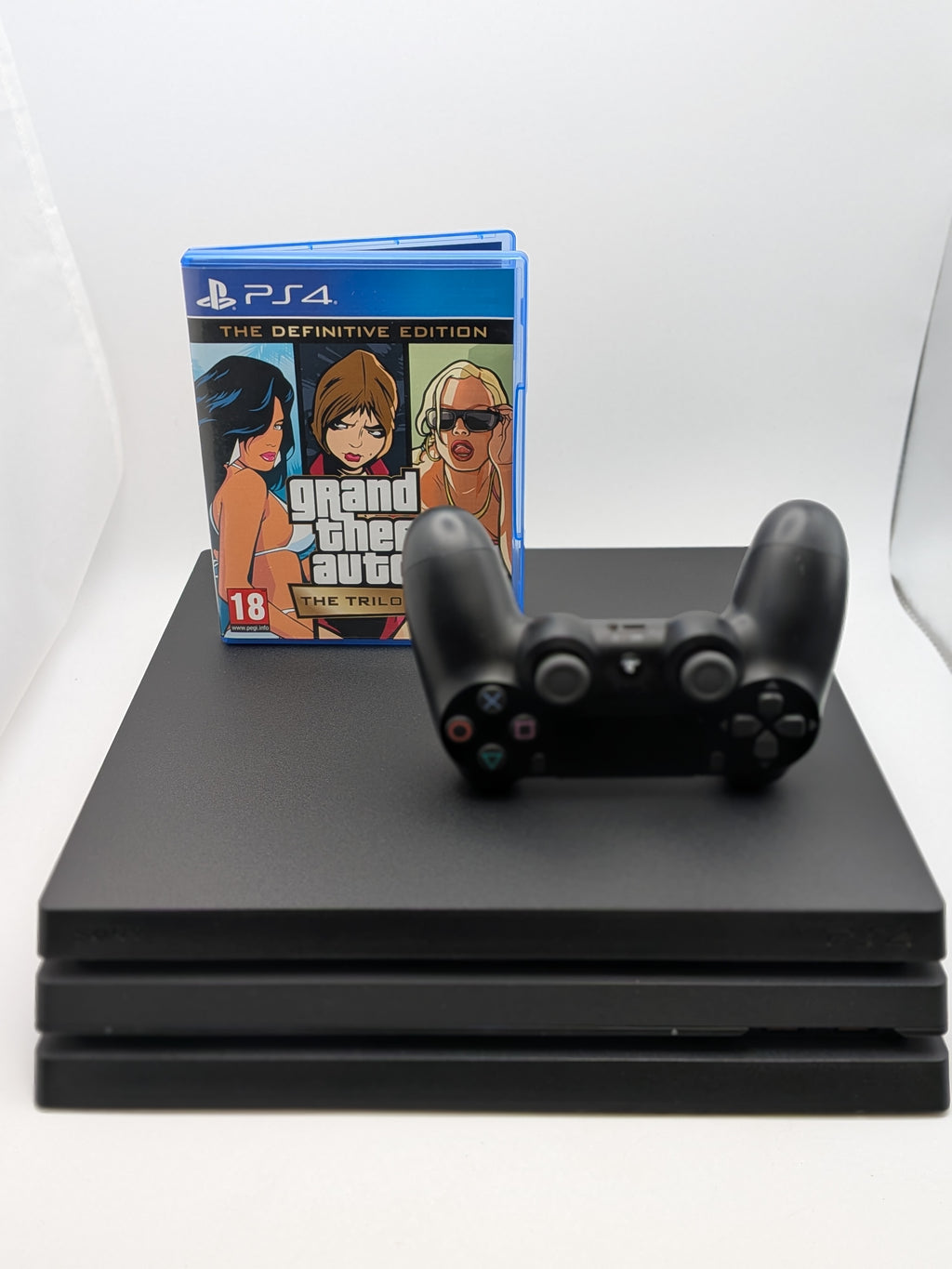 Sony PS4 Pro Bundle, 1TB, Black, Grade B