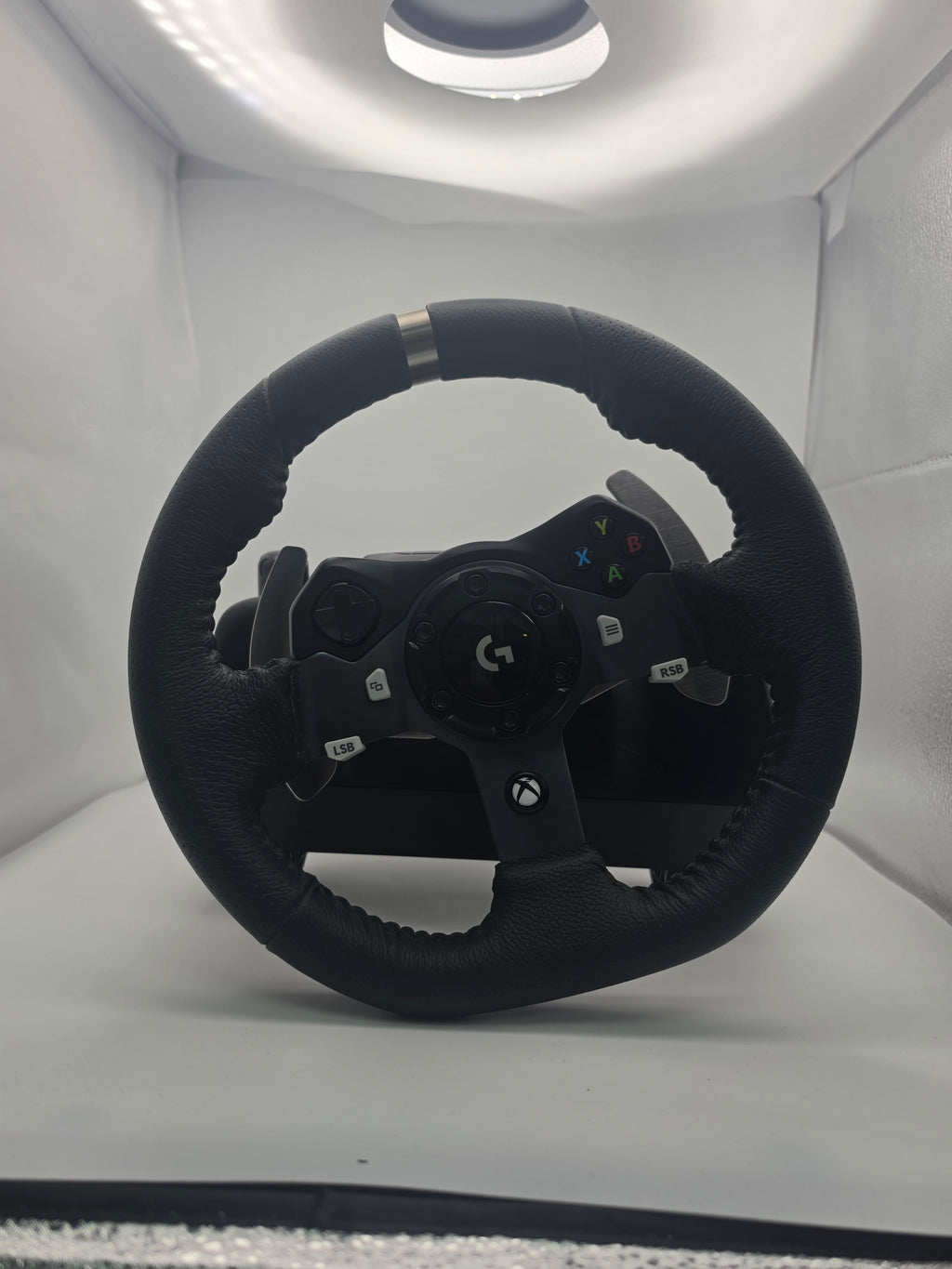 Logitech G920 Steering Wheel and Pedals, Black, Grade B