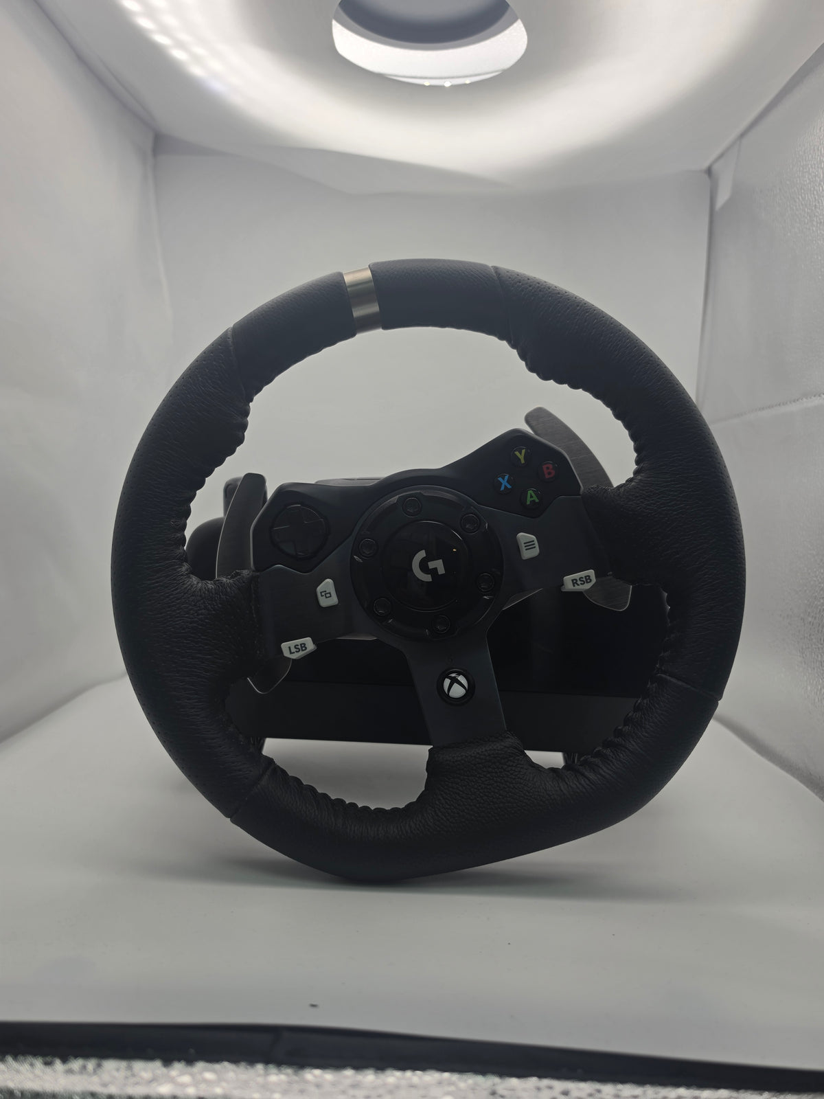 Logitech G920 Steering Wheel and Pedals, Black, Grade B