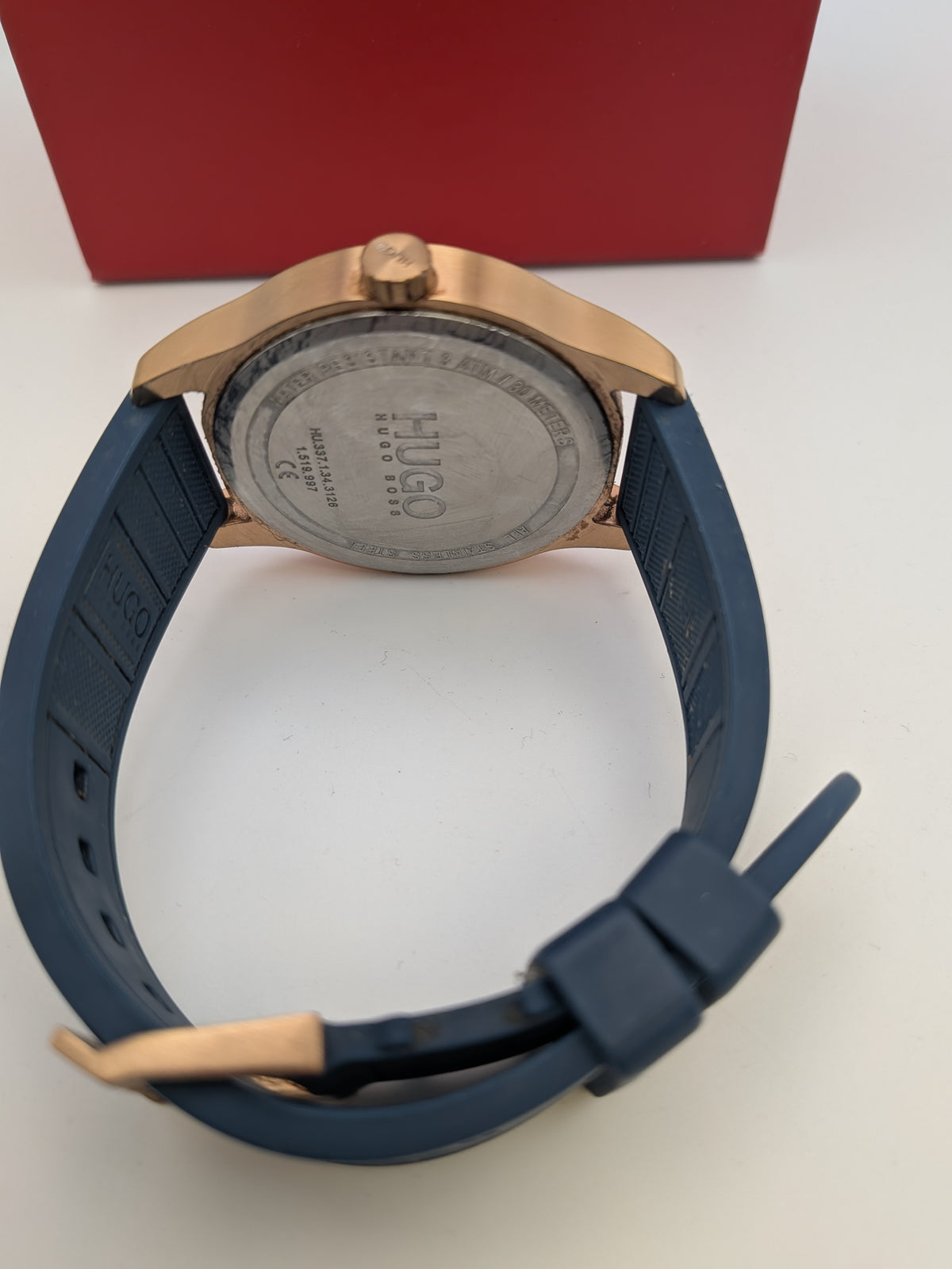 Hugo Boss Analogue Move Watch, Blue, Grade B