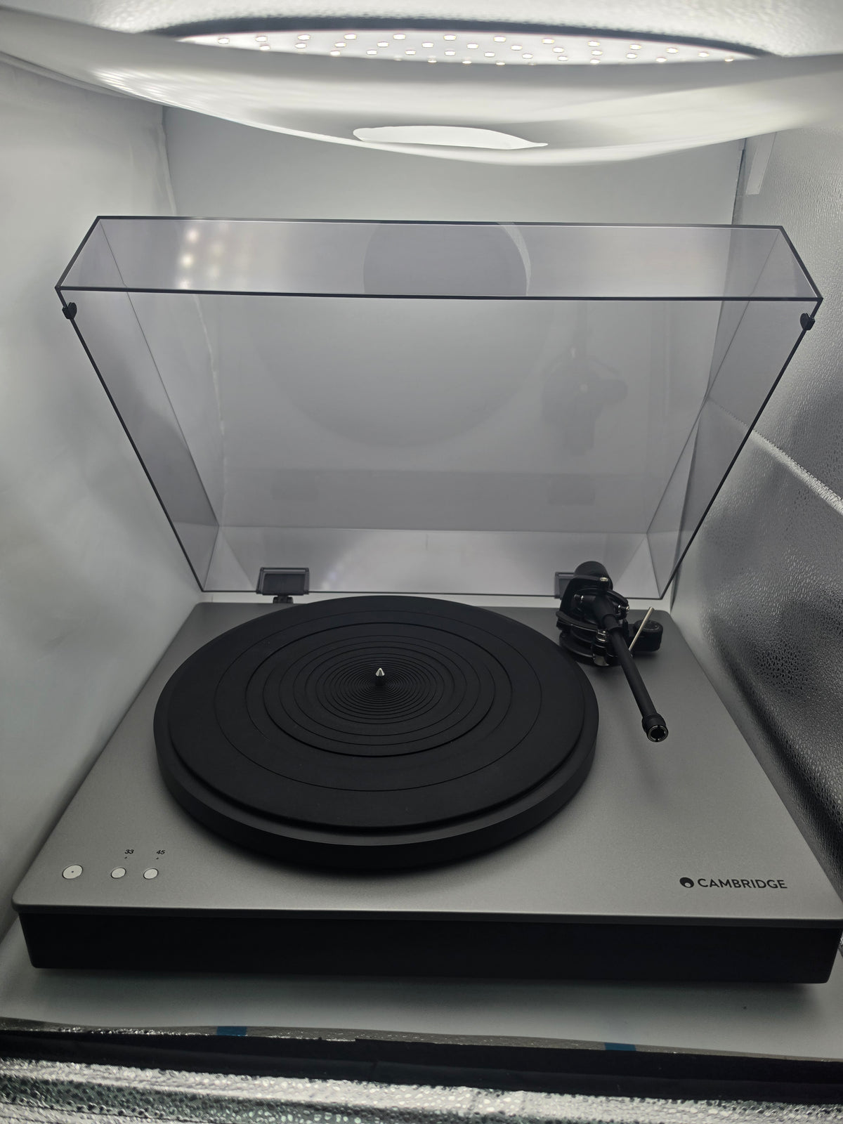 Cambridge Audio Alva ST Belt Turntable, Silver, Grade A