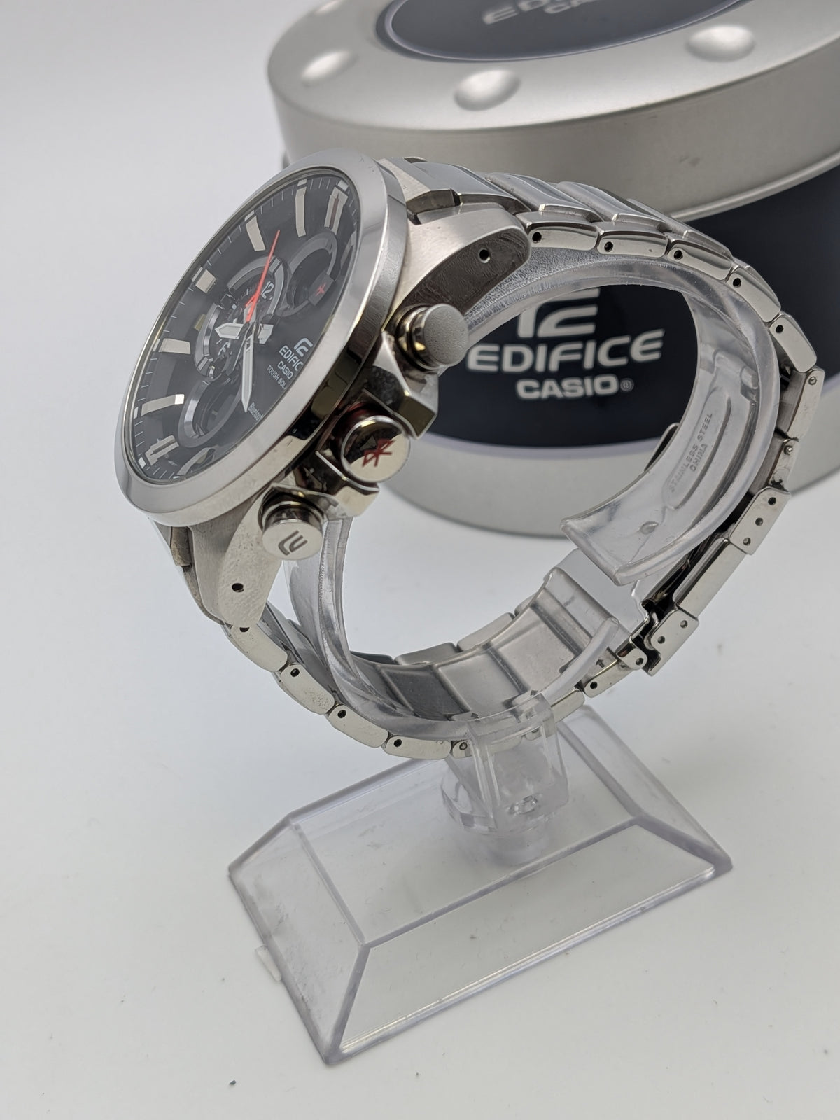 Casio Ediface Bluetooth and Solar ECB-500D-1AER Mens Watch Grade B