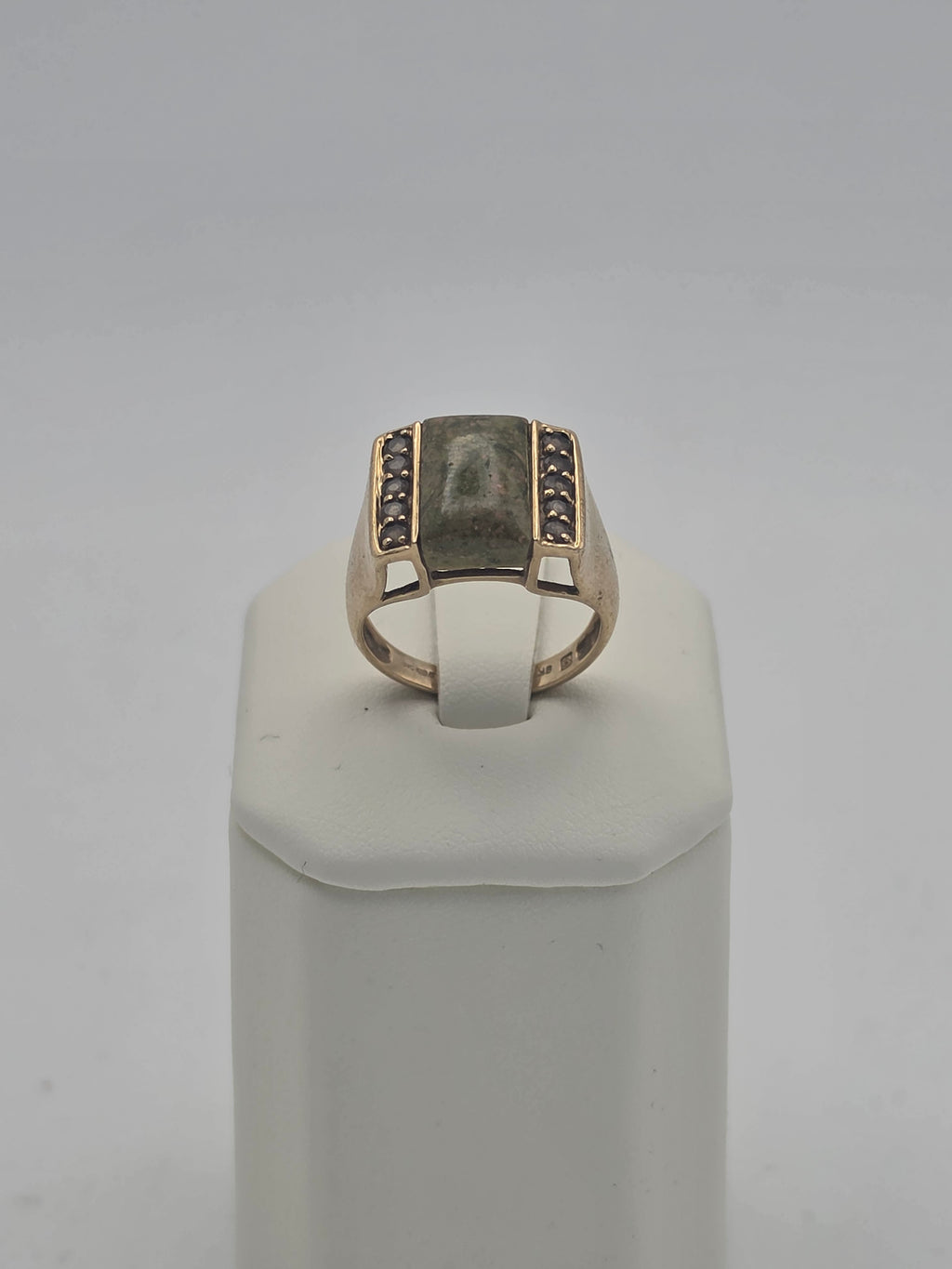 9ct Gold Signet Ring, N, 4.78G