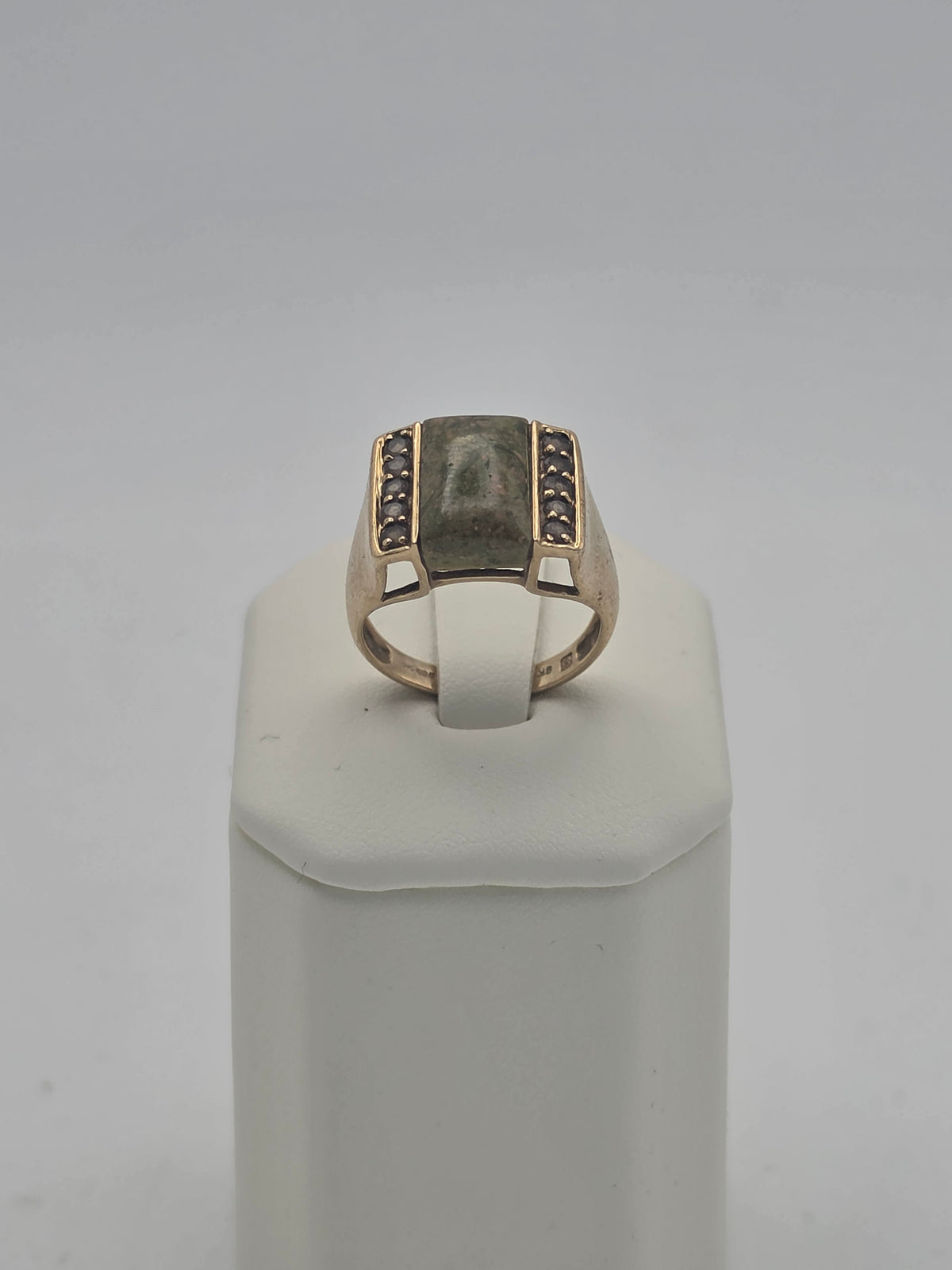 9ct Gold Signet Ring, N, 4.78G
